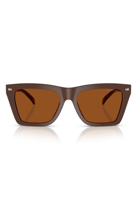 56mm Square Sunglasses