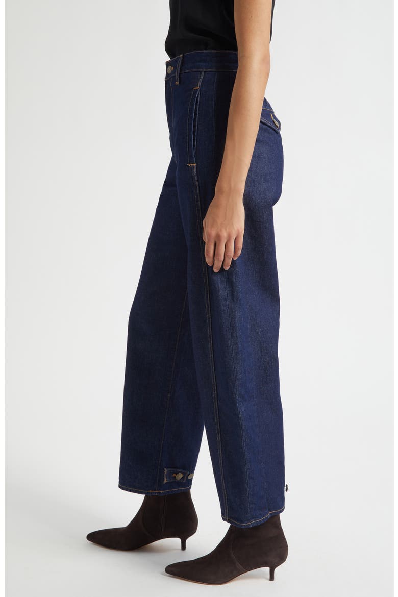 Ryder High Waist Ankle Barrel Leg Jeans, Alternate, color, INDIGO RINSE
