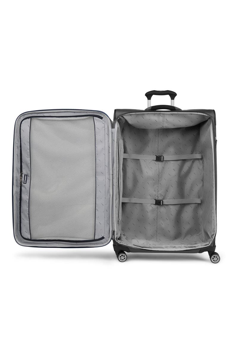 Walkabout 6 Softside Expandable 2 Piece (20"/29") Spinner Luggage Set, Alternate, color, Jet Black