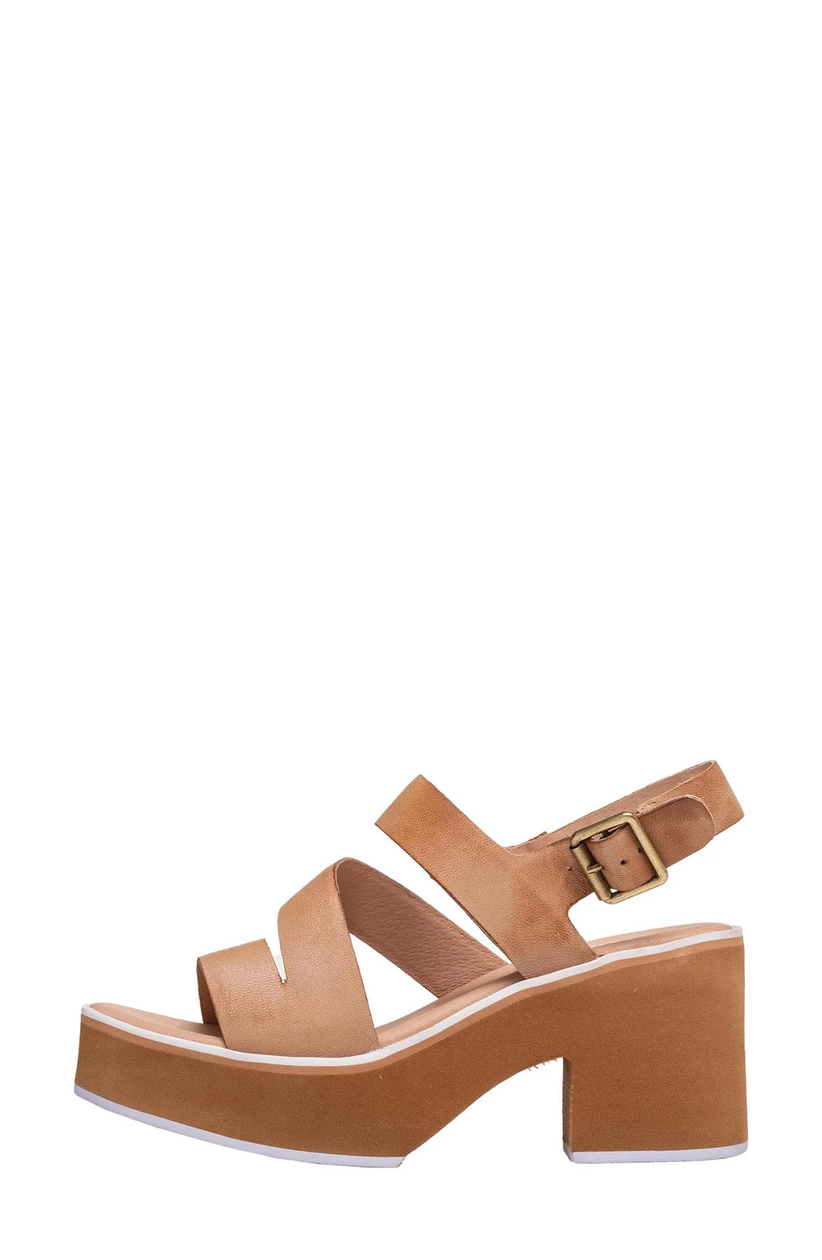 ANTELOPE Ina Platform Slingback Sandal, Alternate, color, Make Up