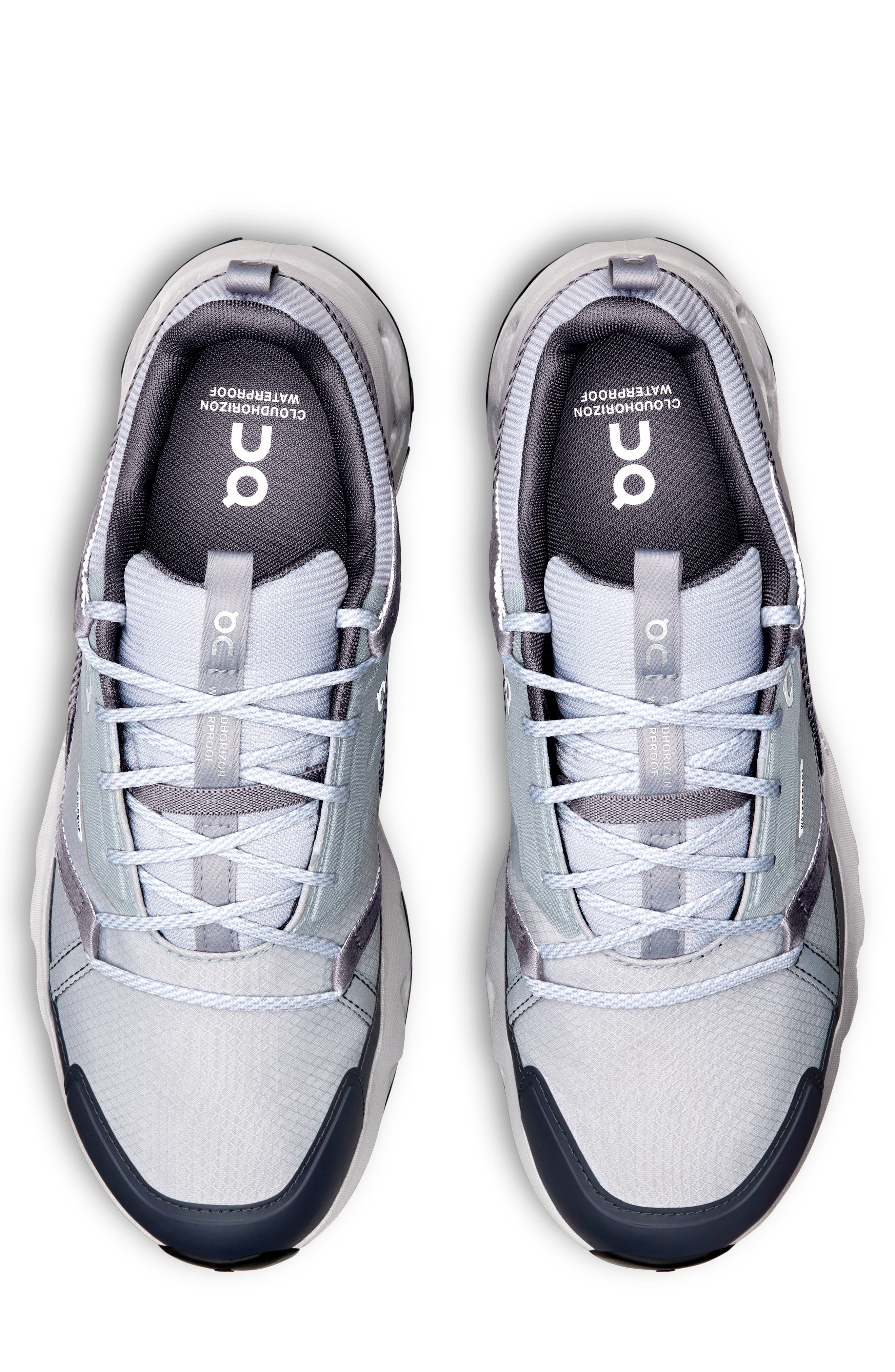 On Cloudhorizon Waterproof Hiking Shoe, Alternate, color, Glacier/ Alloy