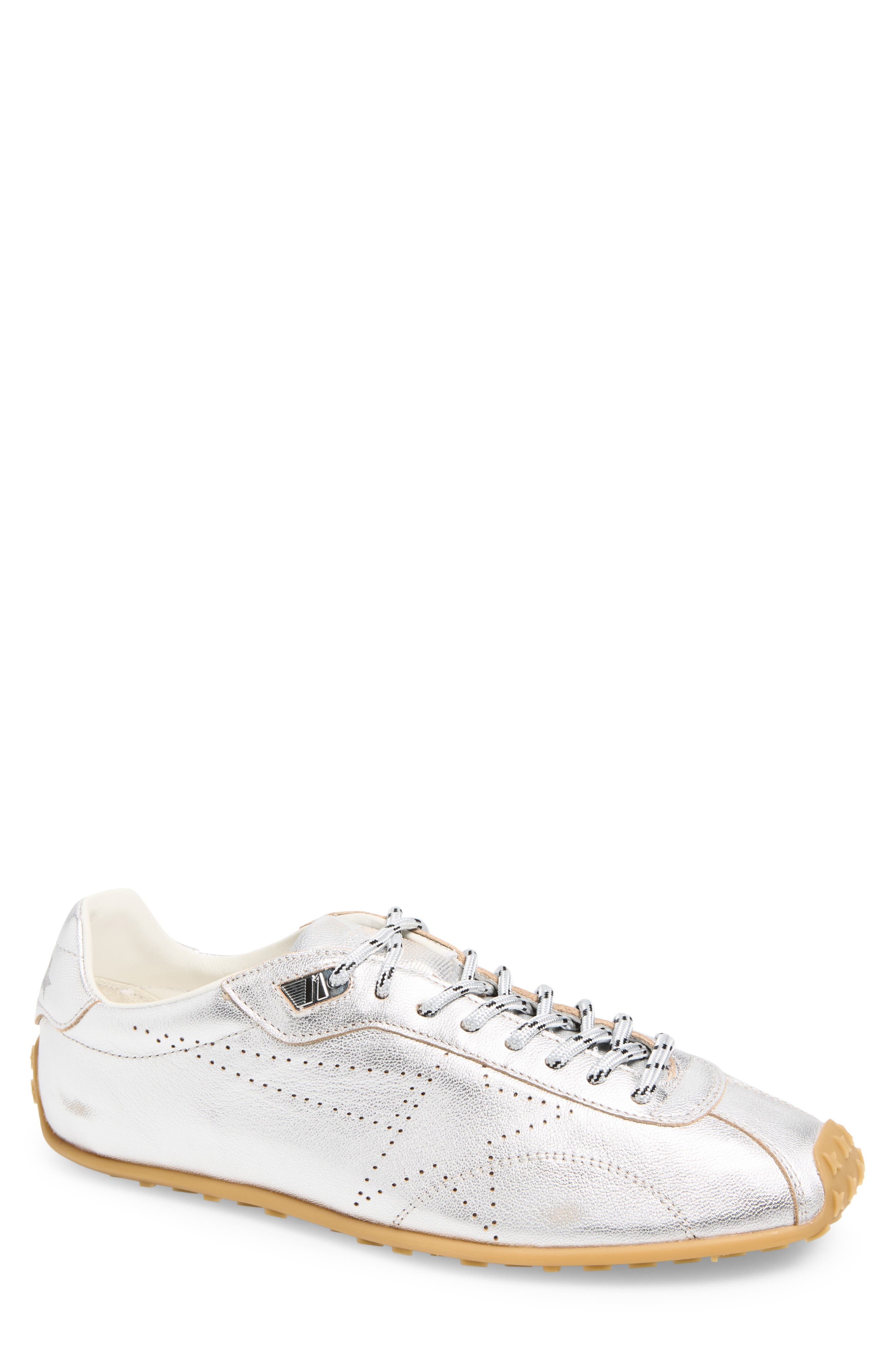 Golden Goose Marathon Speed Sneaker, Main, color, Silver