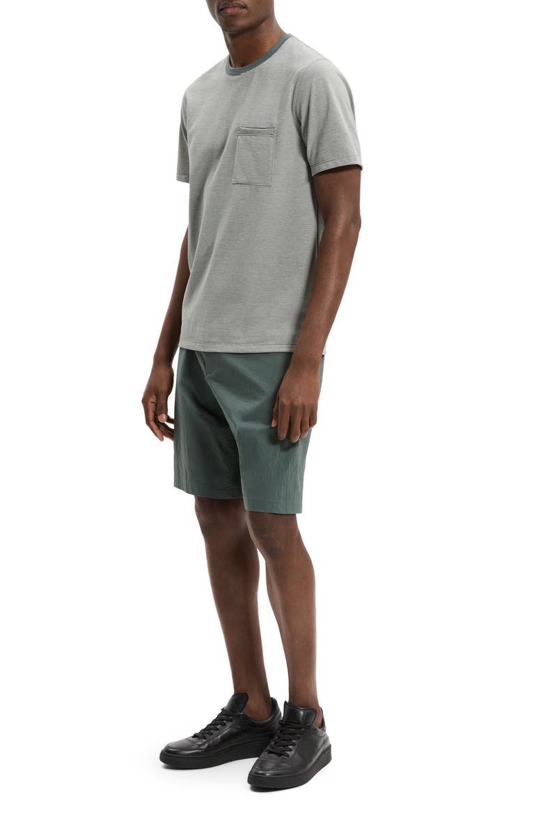 Bird's Eye Ringer T-Shirt, Alternate, color, PINE GROVE MULTI