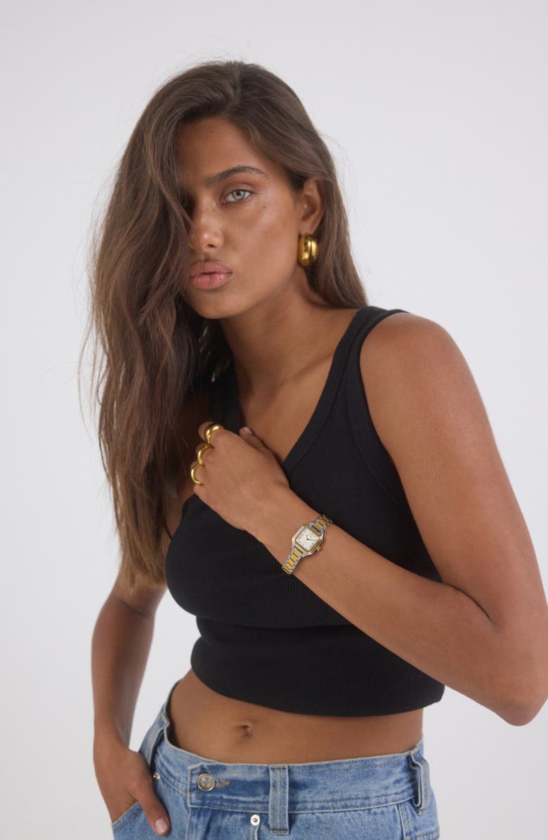 CENDRE Hugo Bracelet Watch, 22mm, Alternate, color, Two-Tone