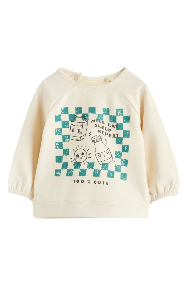 NEXT 6-Pack Milk Club Assorted Sweatshirts & Leggings Set, Alternate, color, Green