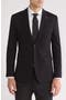 Slim Fit Two-Button Knit Fashion Blazer