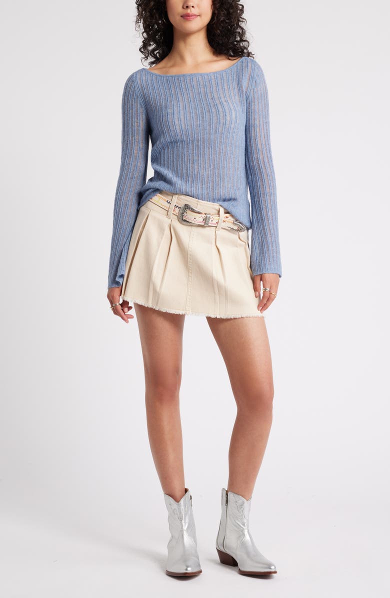 BP. Ladder Stitch Sweater, Alternate, color, 