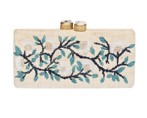 Alessandra Rattan Long Clutch