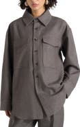 Manière De Voir Joy Tailored Oversized Shirt