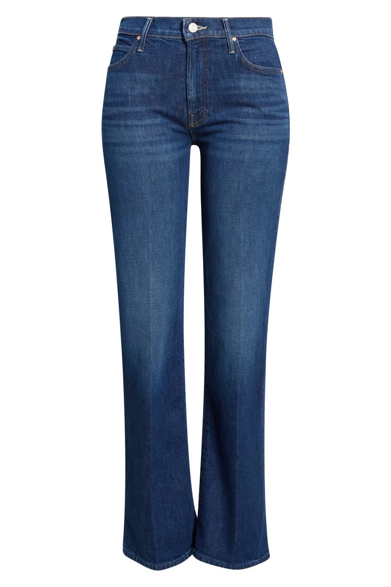 The Hustler Roller Patch Pocket Wide Leg Jeans, Alternate, color, MADE IN THE SHADE