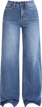 Bayeas High Waist Wide Leg Jeans