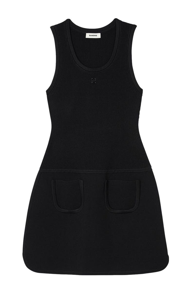 SANDRO Vest top dress, Alternate, color, 