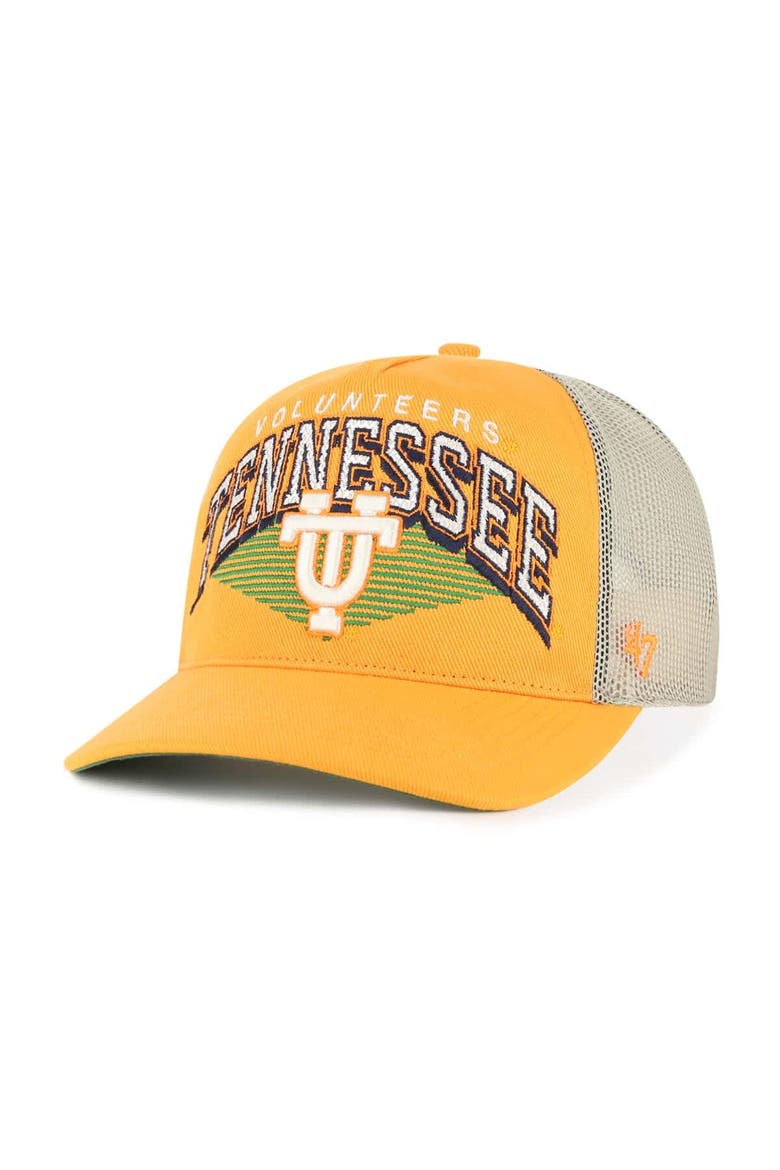 Men's '47  Tennessee Orange Tennessee Volunteers Pomona Mesh Hitch Adjustable Trucker Hat, Main, color, Tennessee Orange