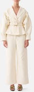 Camilla Collared Jacket With Belt