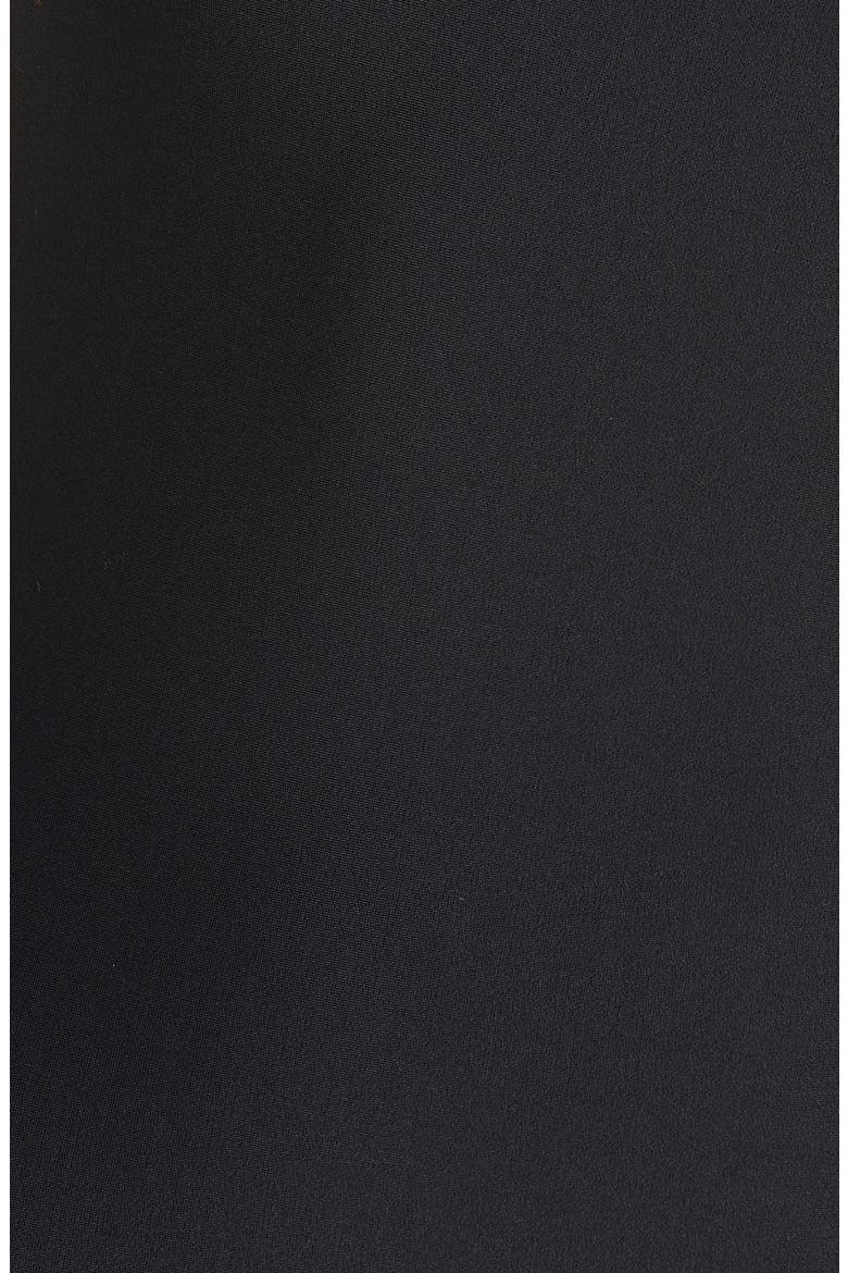 Sena One-Shoulder One-Piece Swimsuit, Alternate, color, BLACK