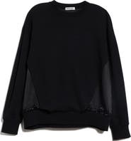 Undercover Paneled Bead Trim Sweatshirt