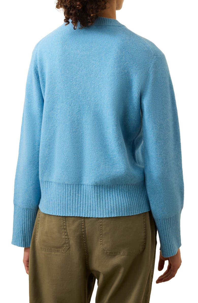 Faherty Jackson Crewneck Sweater, Alternate, color, Iceland Blue