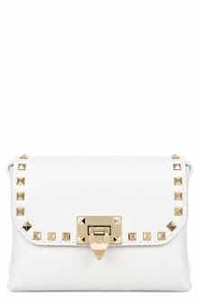 Camille Studded Leather Crossbody Bag