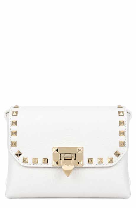 Camille Studded Leather Crossbody Bag