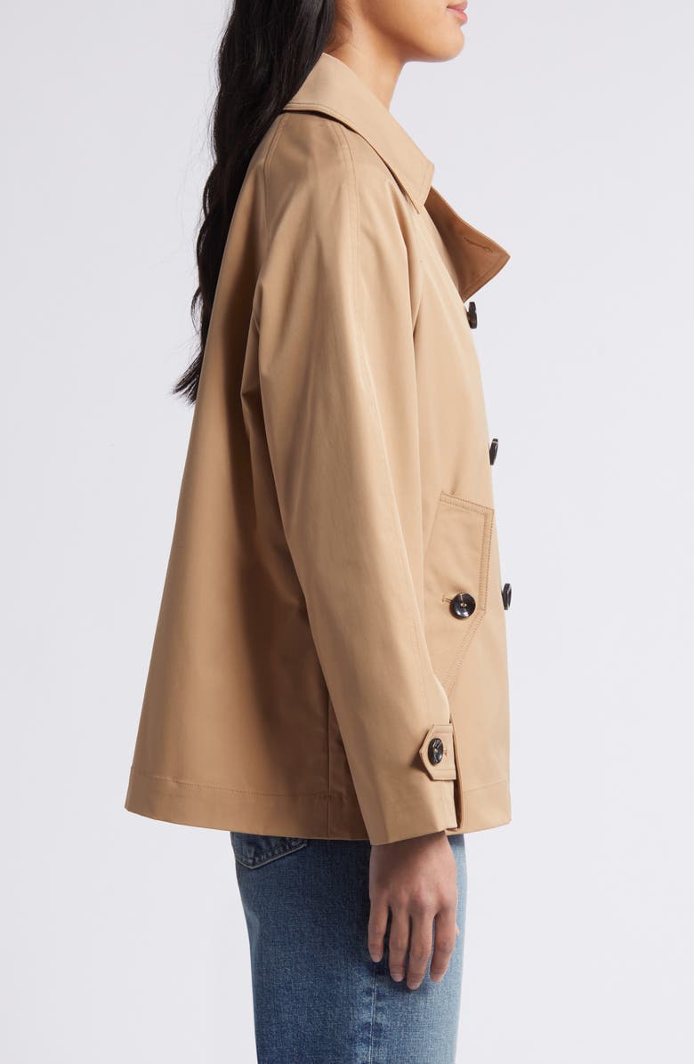 Lucky Brand Double Breasted Water Resistant Trench Jacket, Alternate, color, 