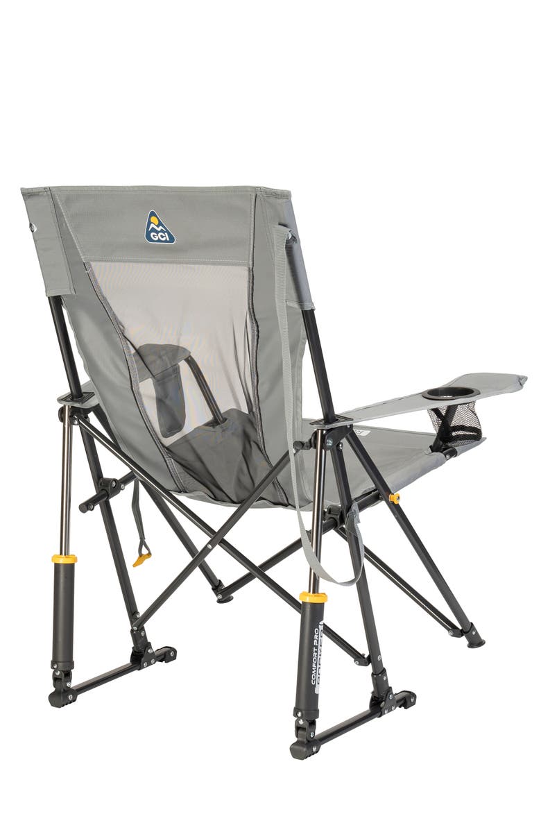 GCI Comfort Pro Rocker, Alternate, color, Mercury Gray