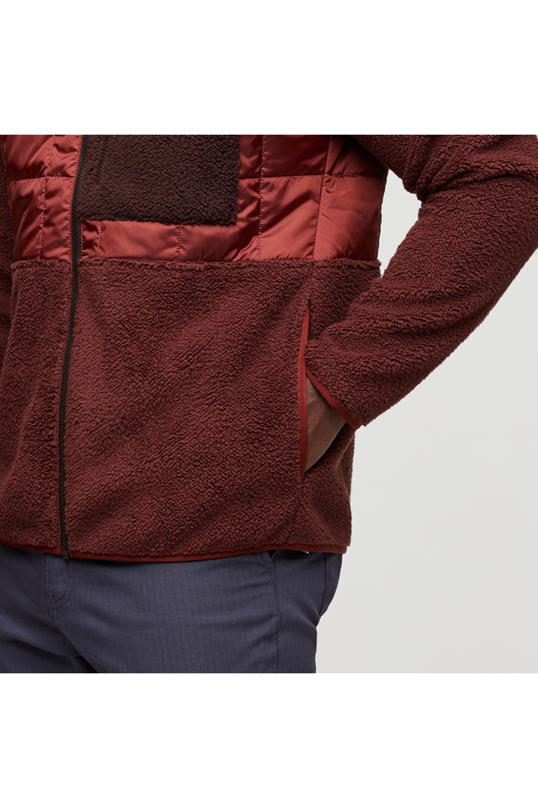 Trico Hybrid Hooded Jacket - Men's, Alternate, color, Rusty and Chestnut