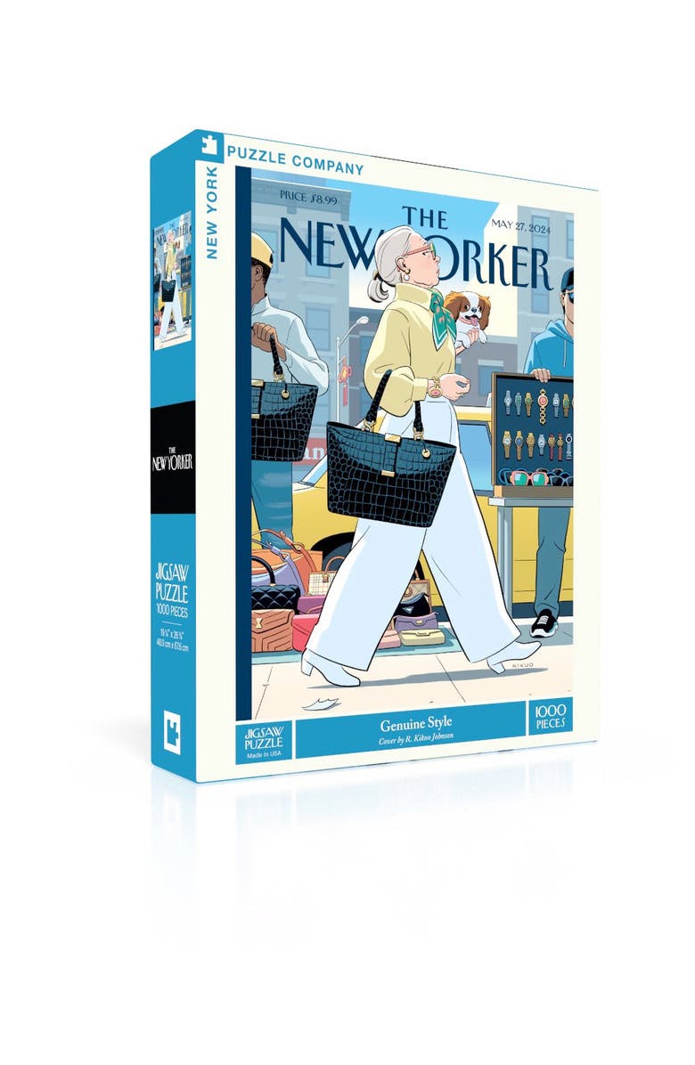 NEW YORK PUZZLE COMPANY Genuine Style 1000 Piece Puzzle, Alternate, color,