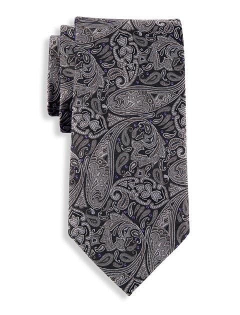 Big & Tall Fancy Paisley Tie