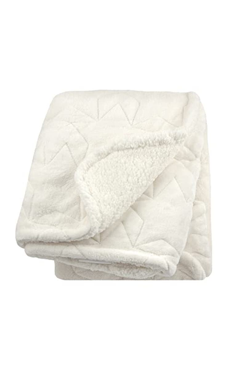 Just Born Star Plush Blanket, Alternate, color, Star