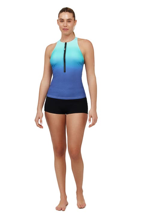 Nixie High Neck Tankini Top