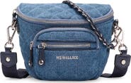 MZ Wallace Micro Crosby Diamond Quilted Nylon Sling Bag