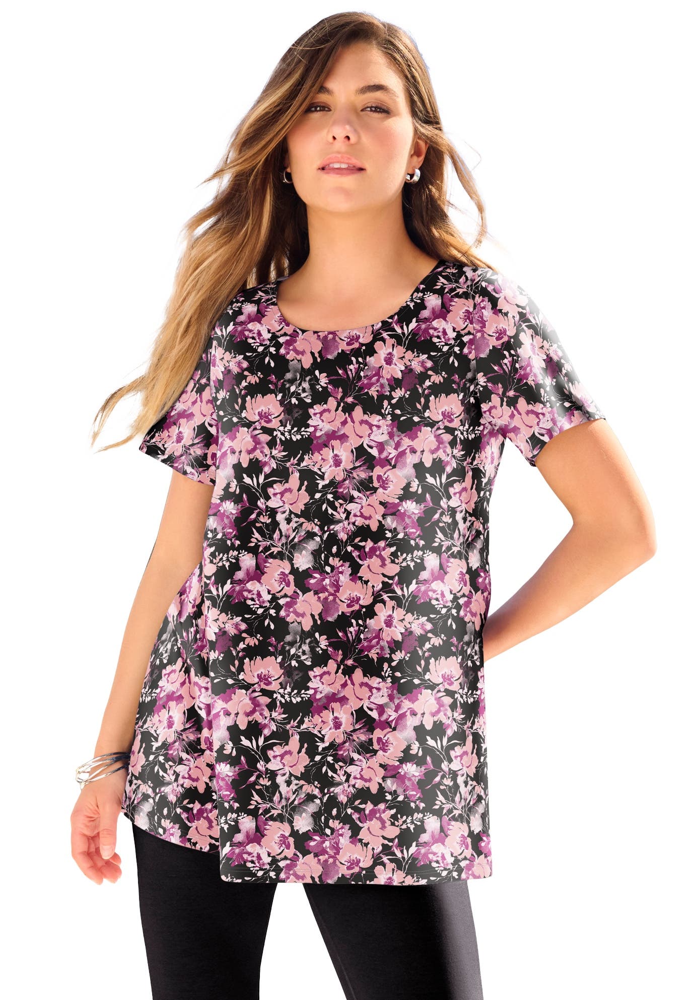 MAUVE SOFT FLORAL