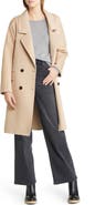 Rails Sloan Belted Wool Blend Overcoat
