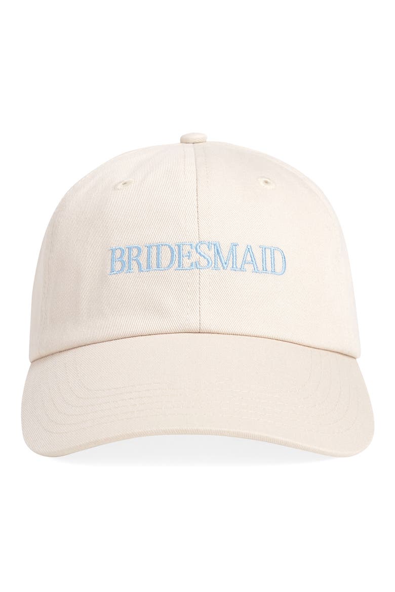 Bride Baseball Cap, Main, color, KHAKI