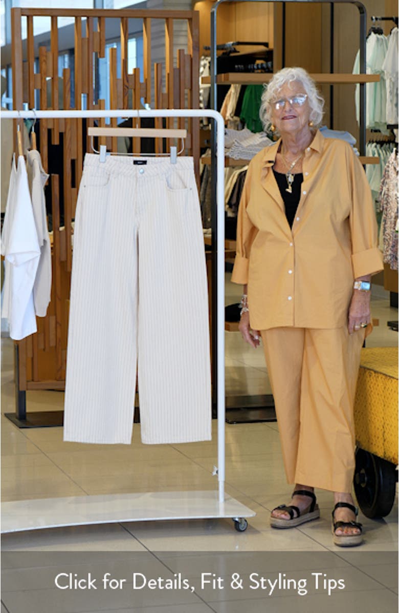 Stripe Straight Leg Jeans, sales video thumbnail