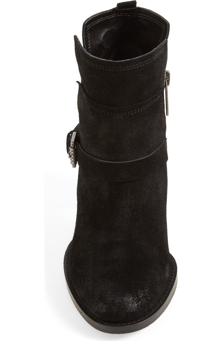 Ivanka Trump 'Frankly' Belted Round Toe Bootie, Alternate, color,