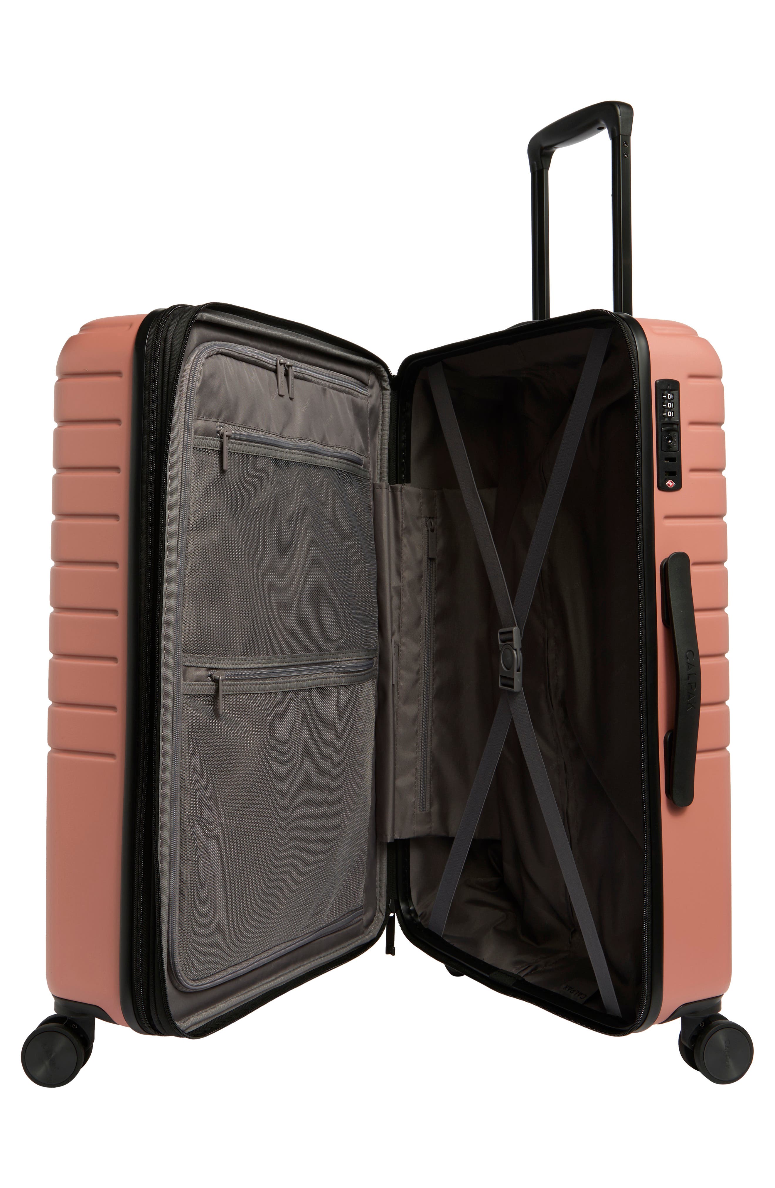 CALPAK Linley Expandable Carry-On Suitcase, Alternate, color, Sunkissed