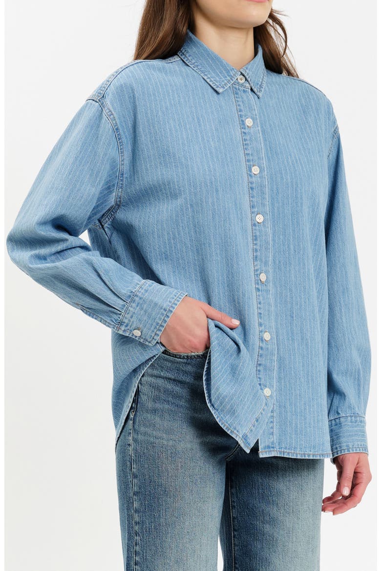 Haven Denim Shirt, Alternate, color, WHIMSY