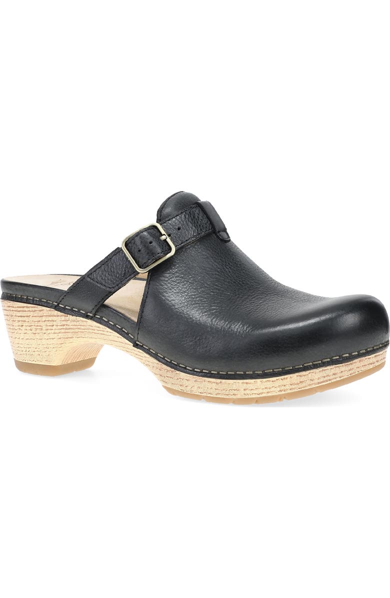 Dansko Leandra Clog, Main, color, Black