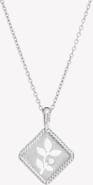 Rizen Jewelry Olive Leaf Pendant Necklace