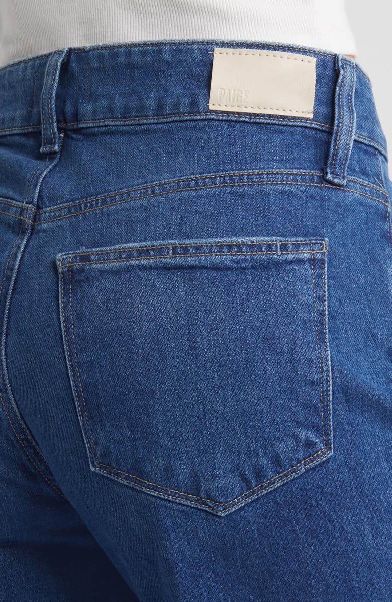 PAIGE Sasha Stretch Denim Cuff Wide Leg Jeans, Alternate, color, Nadira