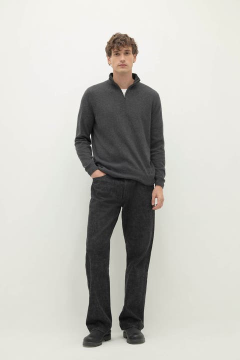 Phillip Cashmere Quarter-Zip