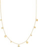 Bony Levy 14K Yellow Gold Disc Charm Necklace