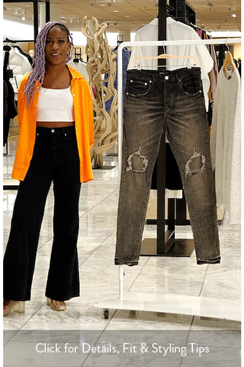 Ripped Stretch Skinny Jeans video
