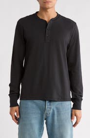 rag & bone Classic Slub Jersey Henley