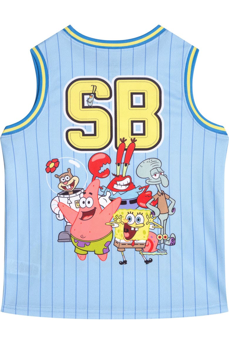 Basketball 2-Piece Tank and Shorts Set, Alternate, color, Spongebob Light Blue