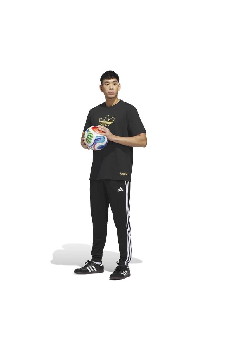 adidas Men's adidas Black Spain National Team 2026 Away Jersey Hook T-Shirt, Alternate, color, Black