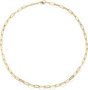 D.LOUISE Paperclip Necklace