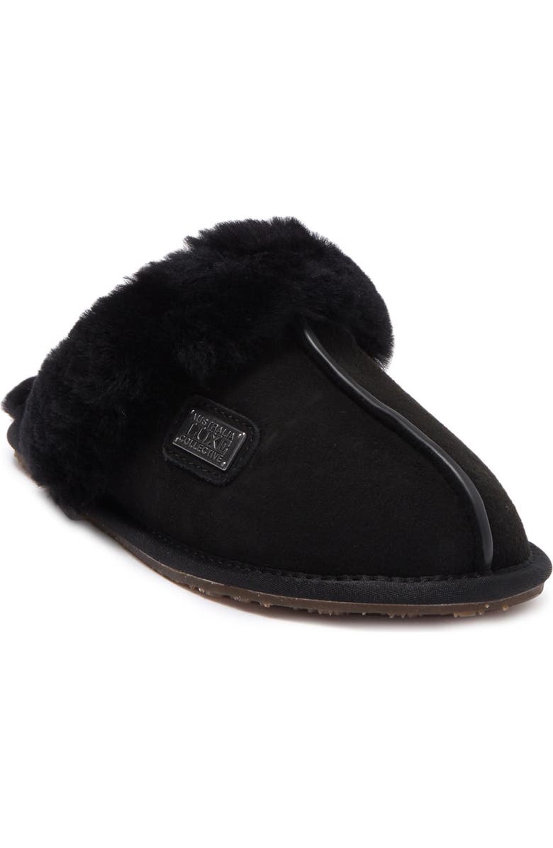 Australia Luxe Collective Genuine Shearling Mule Slipper, Main, color,