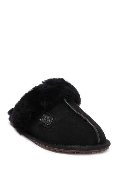 Genuine Shearling Mule Slipper